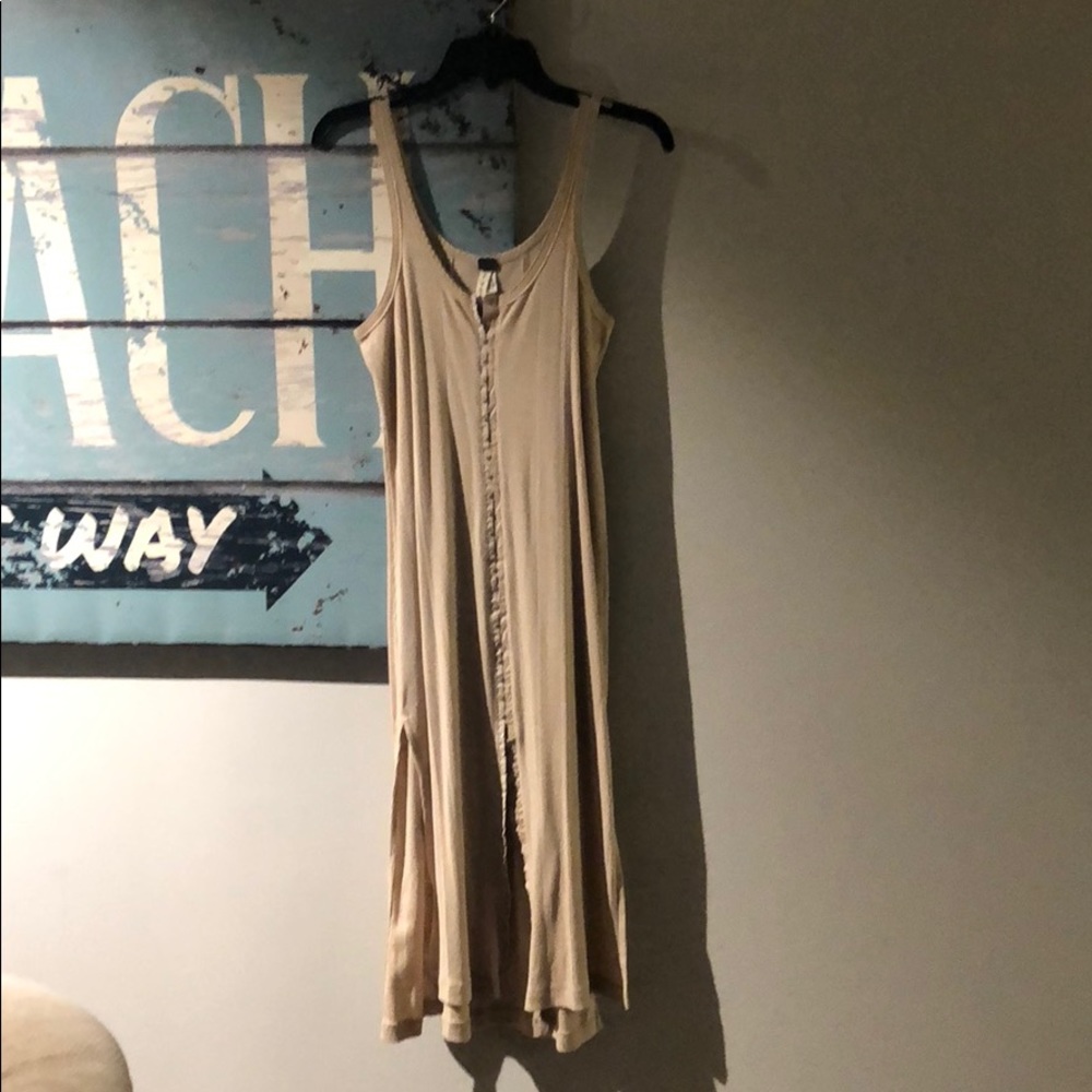Free People Taupe Dress